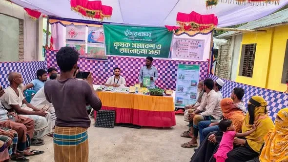 খেতখামার ও iDE Bangladesh-এর যৌথ উদ্যোগে জৈব কৃষি বিষয়ক প্রশিক্ষণ