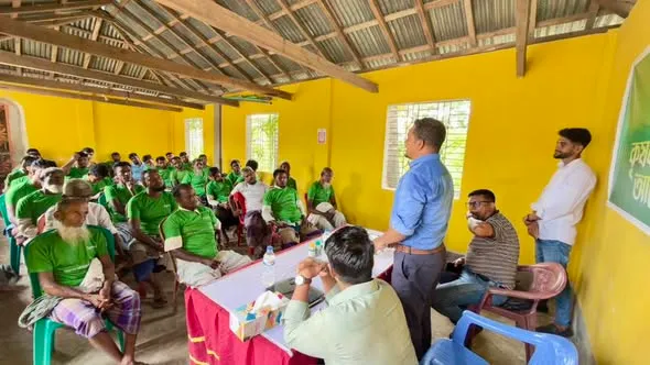 খেতখামার কৃষি প্রশিক্ষণ কেন্দ্রে আমন মৌসুমের প্রস্তুতিমূলক সমাবেশ